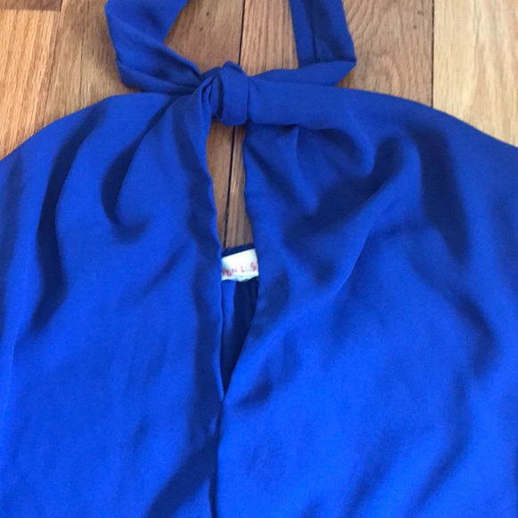 Royal Blue Keyhole top - Picture 4 of 7
